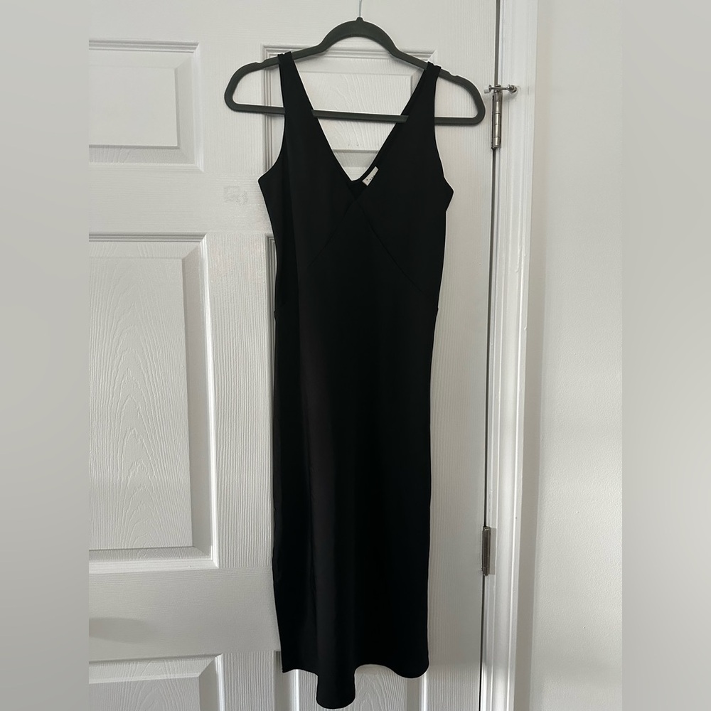 a new day Black Backless Dress